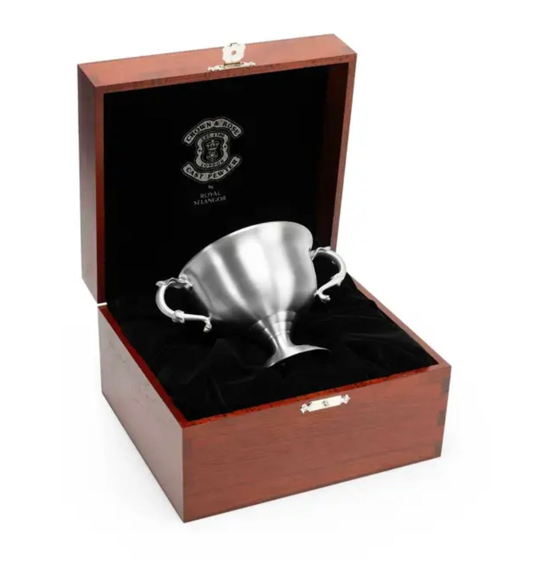 Royal Selangor Crown and Rose Marriage Cup
