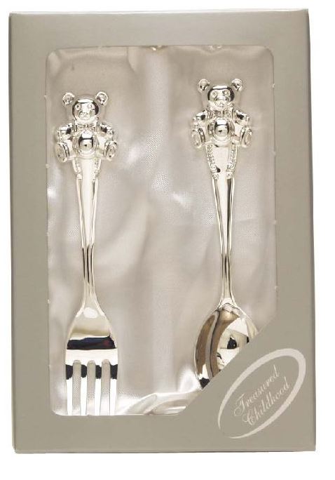 Silver Plate Cutlery Set – Fork & Spoon