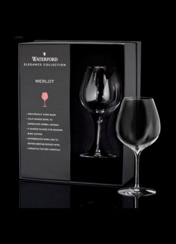 Waterford Crystal Elegance Merlot Pair