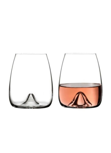 Waterford Crystal Elegance Stemless Wine Pair
