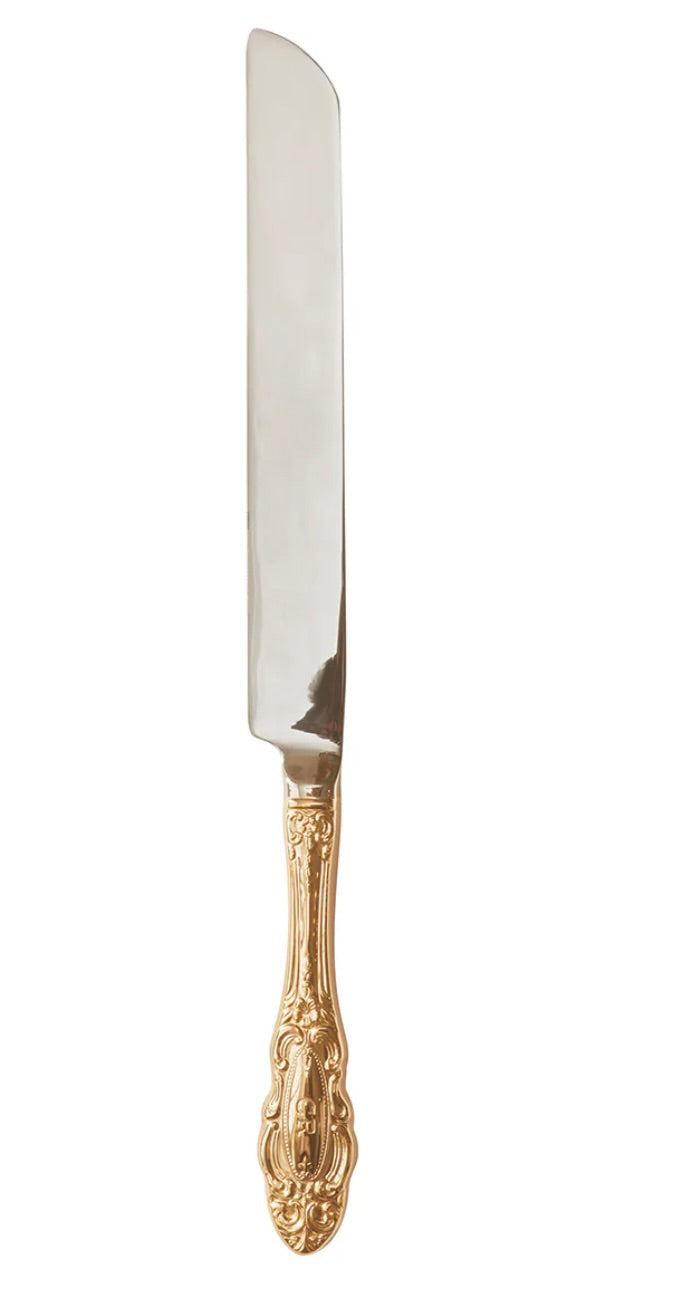 Cristina Re Gold Vintage Cake Knife