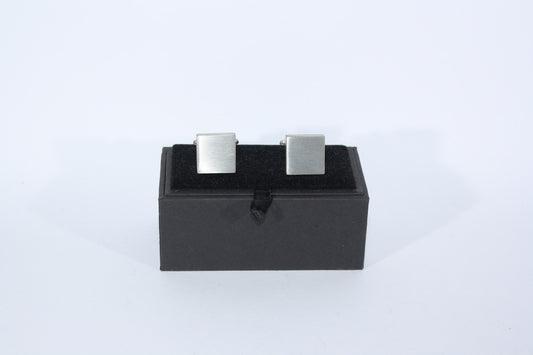 Plain Brush Cufflinks