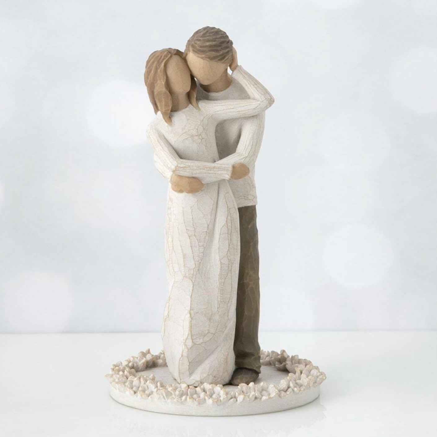 Willow Tree Together Cake Topper & Keepsake Figurine - True partners in love and life