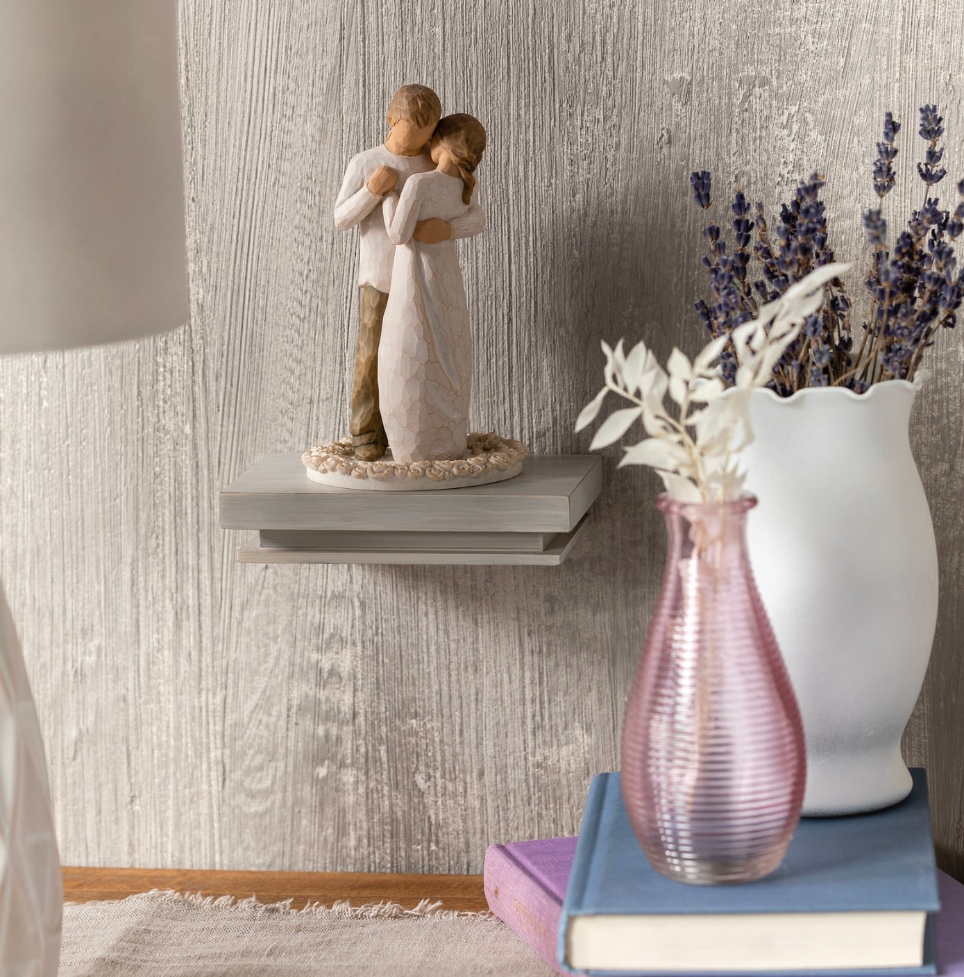 Willow Tree Together Cake Topper & Keepsake Figurine - True partners in love and life
