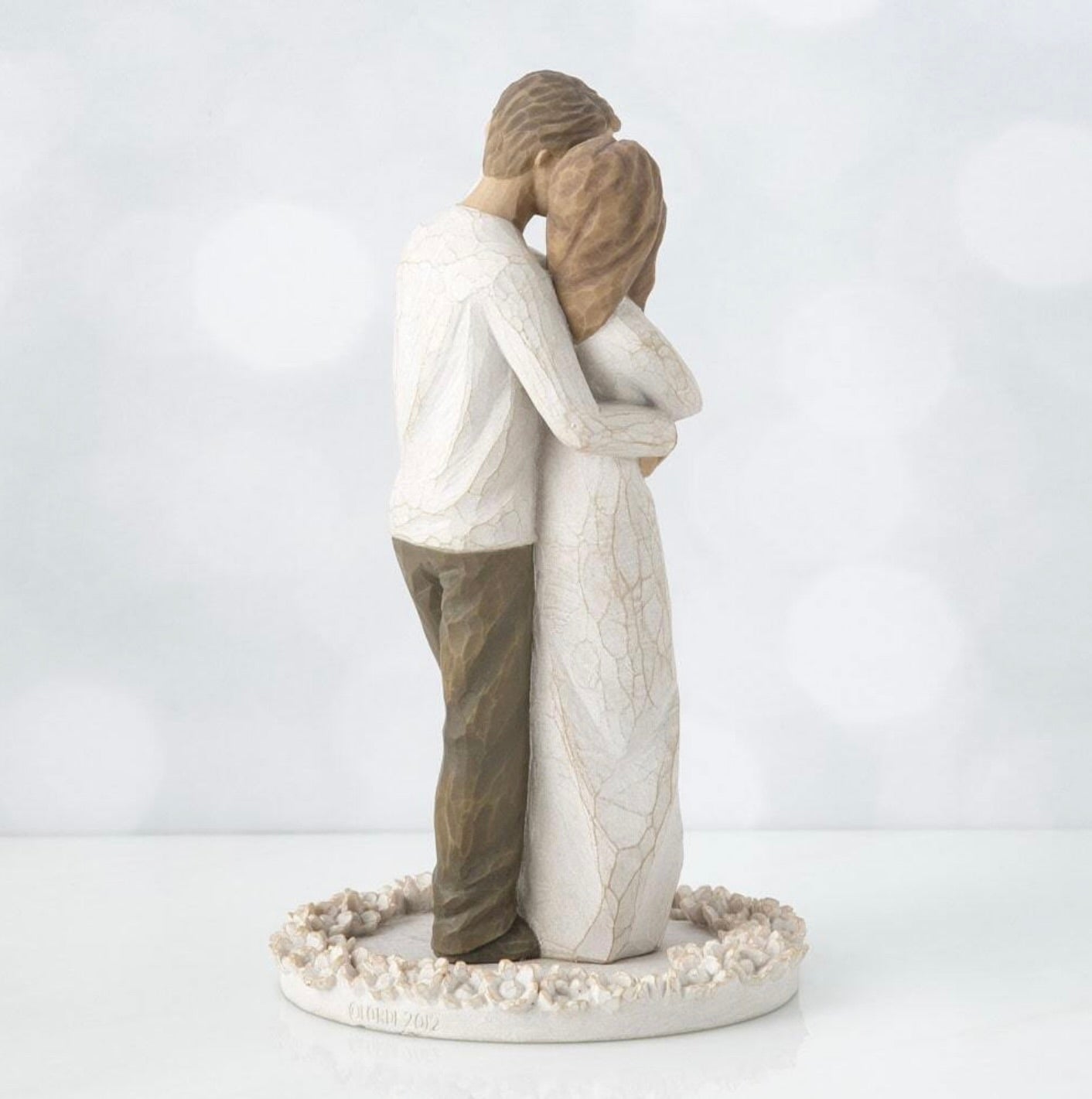 Willow Tree Together Cake Topper & Keepsake Figurine - True partners in love and life