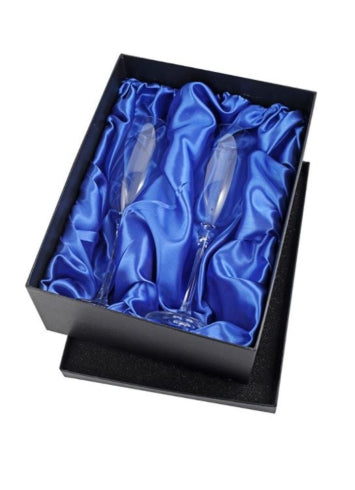 Champagne/Wine Two Glass Box