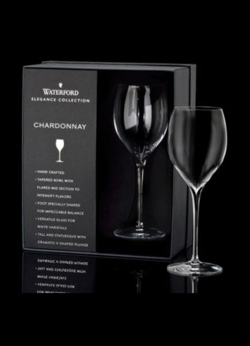 Waterford Crystal Elegance Chardonnay Pair